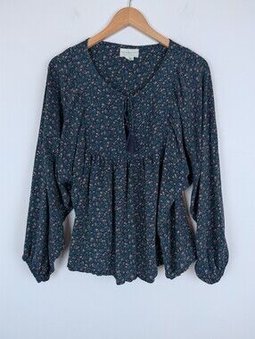 Denim & Supply Ralph Lauren Floral Print Top